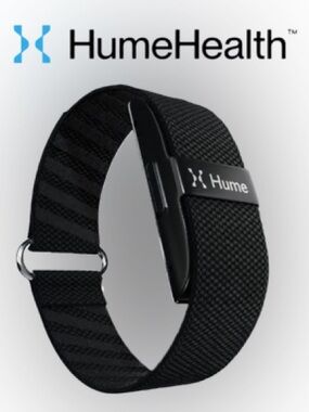 Hume Band Black Woven Fitness Wristband for Wearable Trackers - NWOT